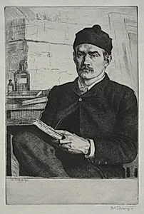Self-Portrait by William Strang (British, 1859–1921)