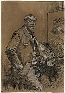 Self-Portrait by Ferdinand Roybet (French, 1840–1920)