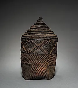 Set of Nesting Wedding Baskets by Unknown Artist