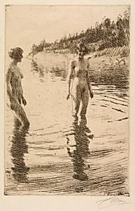 Shallow by Anders Zorn (Swedish, 1860–1920)