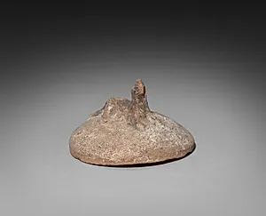 Shawabty Jar with Lid (lid) by Unknown Artist