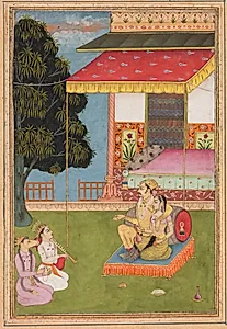 Shri Raga, from a Ragamala (Garland of Melodies) by Unknown Artist