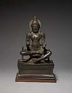 Shrine with a Seated Male Deity by Unknown Artist
