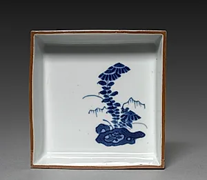 Side-Dish with Dandelion in Rocks by Unknown Artist