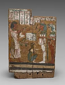 Side Panel from the Coffin of Amenemope by Unknown Artist