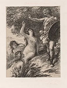 Siegfried and the Daughters of the Rhine by Henri Fantin-Latour (French, 1836–1904)