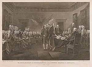 Signing the Declaration of Independence