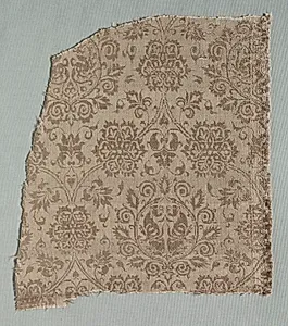 Silk Fragment by Unknown Artist