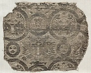 Silk Fragment by Unknown Artist
