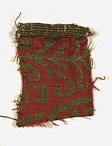 Silk Fragment by Unknown Artist