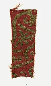 Silk Fragment by Unknown Artist
