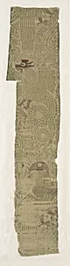 Silk Fragment by Unknown Artist