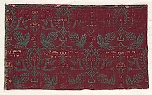 Silk Fragment by Unknown Artist