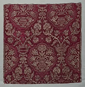Silk Fragment by Unknown Artist