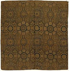 Silk Square Used in Tea Ceremony by Unknown Artist