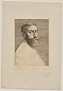 Sir Edward Poynter by Alphonse Legros (French, 1837–1911)