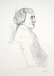 Sir Henry Irving by William Rothenstein (British, 1872–1945)