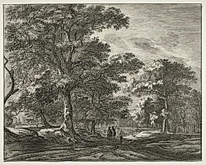 Six views in the Wood of the Hague (series)