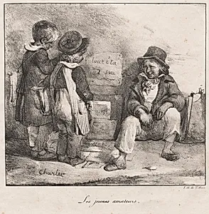 Sketch Book for the Use of  Small Children: The Young Amateurs 