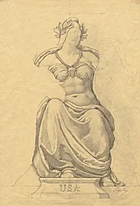Sketch by Kenyon Cox (American, 1856–1919)