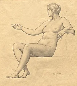 Sketch by Kenyon Cox (American, 1856–1919)