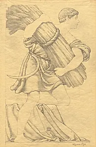 Sketch by Kenyon Cox (American, 1856–1919)