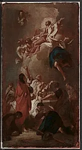 Sketch for "The Assumption of the Virgin" (for St. James, Zbraslav, near Prague)?