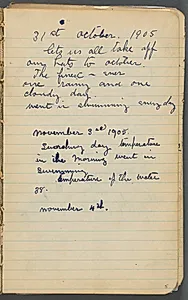 Sketchbook, page 005: Notes  by Maurice Prendergast (American, 1858–1924)