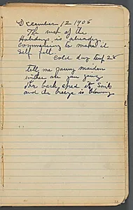Sketchbook, page 013: Notes  by Maurice Prendergast (American, 1858–1924)