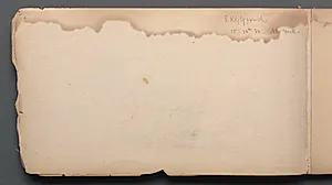 Sketchbook, page 03:  " S.R. Gifford 15 10th Street New York"  by Sanford Robinson Gifford (American, 1823–1880)