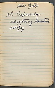 Sketchbook, page 077: Notes  by Maurice Prendergast (American, 1858–1924)