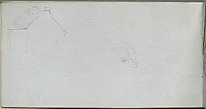 Sketchbook, page 54: Architecture Study by Ernest Meissonier (French, 1815–1891)