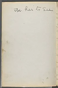 Sketchbook, The Dells, N° 127, page 056: Notes by Maurice Prendergast (American, 1858–1924)
