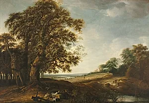 Sleeping Peasants near Fields (Parable of the Weeds)