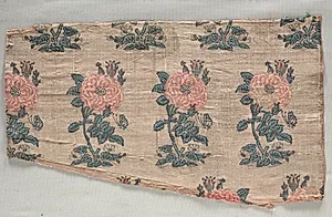 Sleeve with rose bushes and butterflies by Unknown Artist