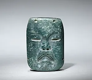 Small Mask Ornament by Unknown Artist