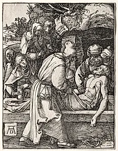 Small Passion: The Deposition by Albrecht Dürer (German, 1471–1528)