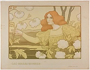 Snowballs by Paul Berthon (French, 1872–1909)