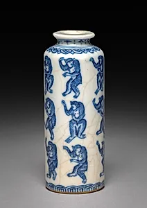 Snuff Bottle with Stopper by Unknown Artist