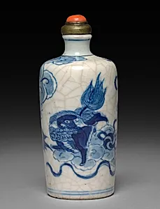 Snuff Bottle with Stopper by Unknown Artist