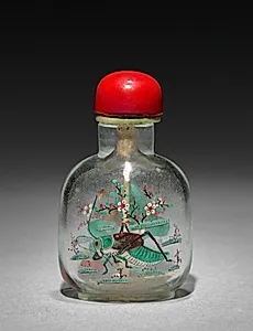 Snuff Bottle with Stopper by Unknown Artist