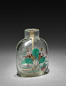Snuff Bottle with Stopper by Unknown Artist