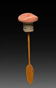 Snuff Bottle with Stopper (stopper) by Unknown Artist