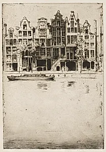 Souvenir d'Amsterdam by David Young Cameron (British, 1865–1945)