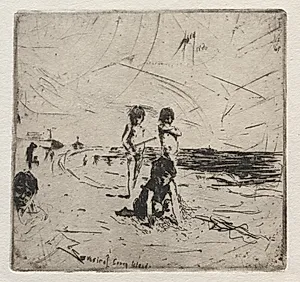Souvenir of Coney Island by Robert Frederick Blum (American, 1857–1903)