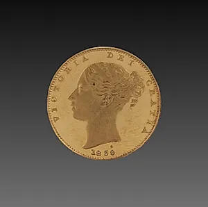 Sovereign: Victoria (obverse)