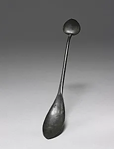 Spoon with Dual Heads by Unknown Artist