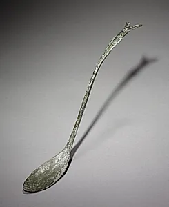Spoon with Fish-Tail Design by Unknown Artist