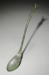 Spoon with Fish-Tail Design by Unknown Artist