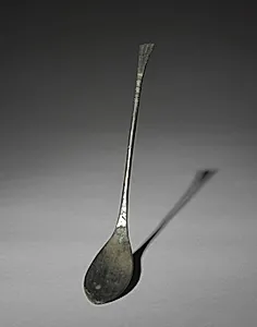 Spoon with Fish-Tail Design by Unknown Artist